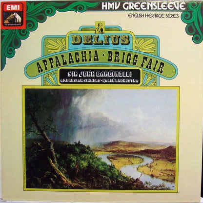 Frederick Delius - The Ambrosian Singers, Hallé Orchestra, Sir John Barbirolli : Appalachia, Brigg Fair (LP, RE)
