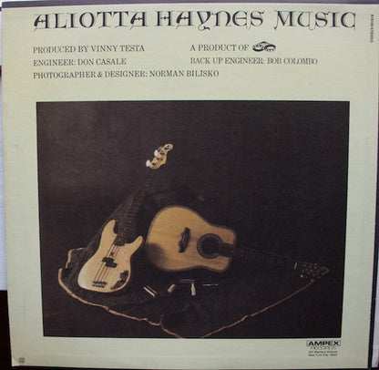 Aliotta Haynes : Aliotta Haynes Music (LP, Album, Mon)