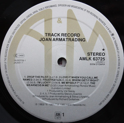 Joan Armatrading : Track Record (LP, Comp)