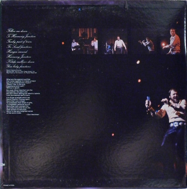 David Clayton-Thomas : David Clayton-Thomas (LP, Album)