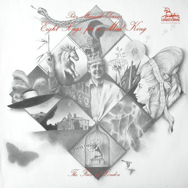 Peter Maxwell Davies, Fires Of London : Eight Songs For A Mad King (LP, RE)