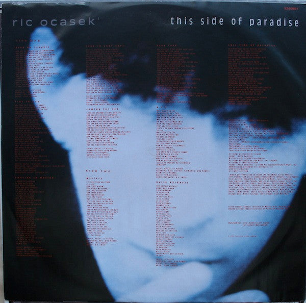 Ric Ocasek : This Side Of Paradise (LP, Album)