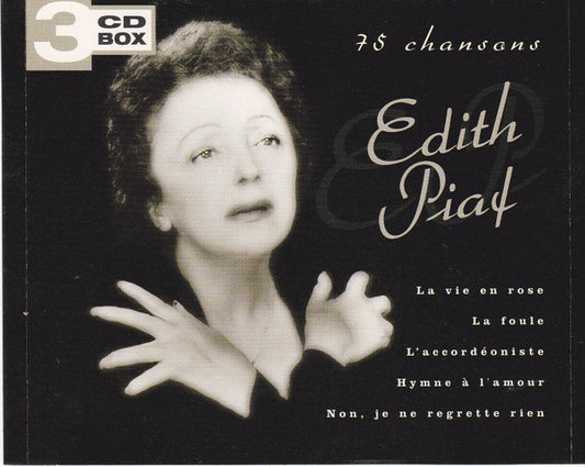 Edith Piaf : 75 Chansons (3xCD, Comp + Box, Comp)