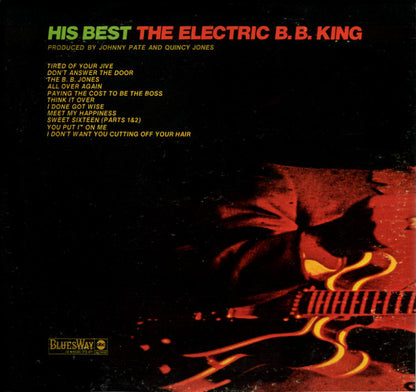 B.B. King : His Best - The Electric B.B. King (LP, Album, Gat)