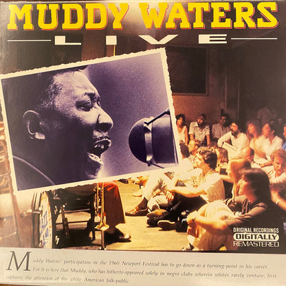 Muddy Waters : Live (LP, RM)