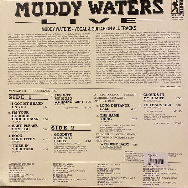 Muddy Waters : Live (LP, RM)