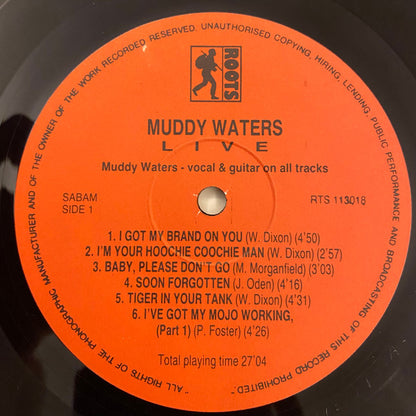 Muddy Waters : Live (LP, RM)