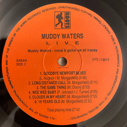 Muddy Waters : Live (LP, RM)