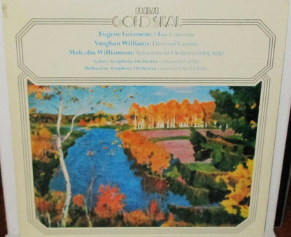 Sir Eugene Goossens / Ralph Vaughan Williams / Malcolm Williamson - Guy Henderson (4), Sydney Symphony Orchestra Conducted By Carl Pini / Melbourne Symphony Orchestra Conducted By Yuval Zaliouk : Oboe Concerto / Dives And Lazarus / Sinfonietta For Orchestra (LP, Album, RE)
