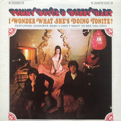 Boyce & Hart : I Wonder What She's Doing Tonite? (LP, Album, Ter)