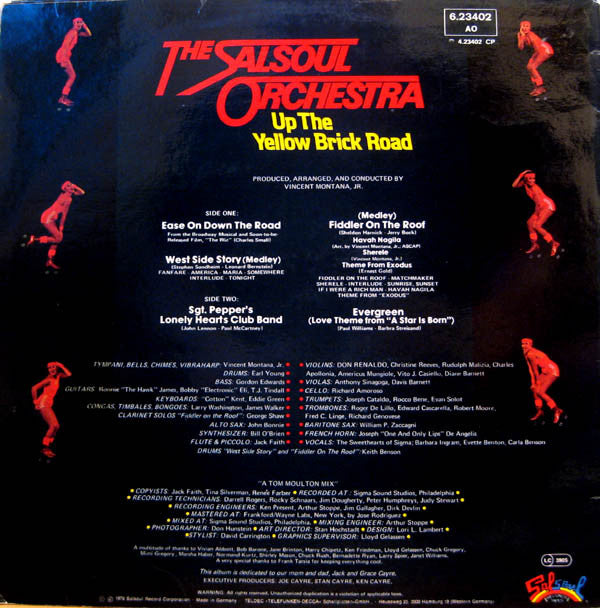 The Salsoul Orchestra : Up The Yellow Brick Road (LP, Album)