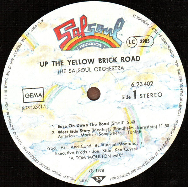 The Salsoul Orchestra : Up The Yellow Brick Road (LP, Album)