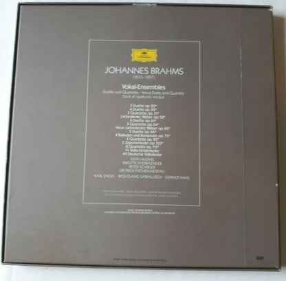 Johannes Brahms : Vokal-Ensembles (5xLP + Box, Comp)