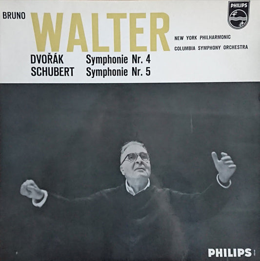 Antonín Dvořák, Franz Schubert, Bruno Walter, New York Philharmonic, Columbia Symphony Orchestra : Symphonie Nr.4 In G-dur Op. 88 / Symphonie Nr.5 In B-dur, D.485 (LP, Comp, Mono)