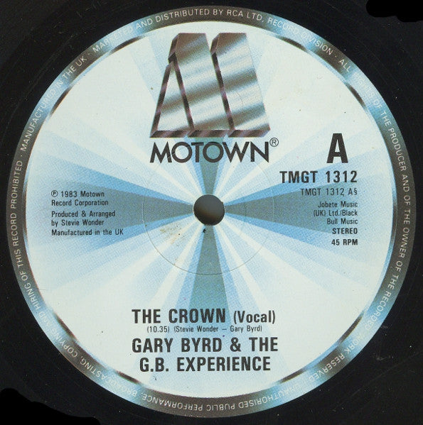 Gary Byrd & The G.B. Experience : The Crown (12", Single)