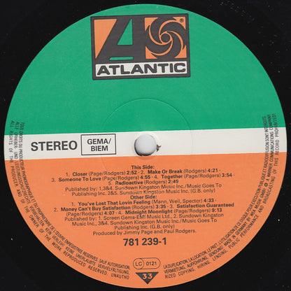 The Firm (7) : The Firm (LP, Album)