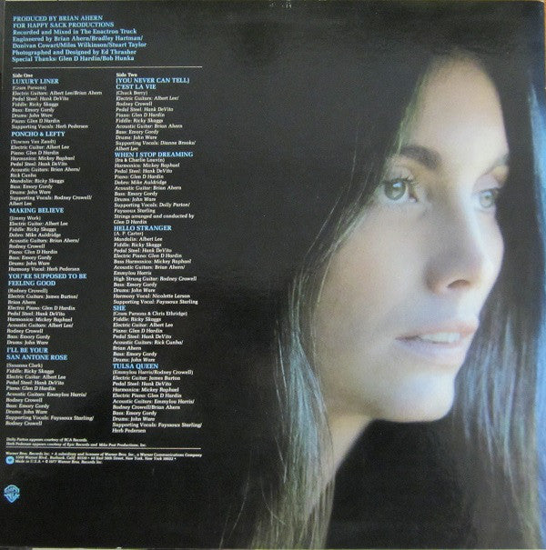 Emmylou Harris : Luxury Liner (LP, Album, Win)