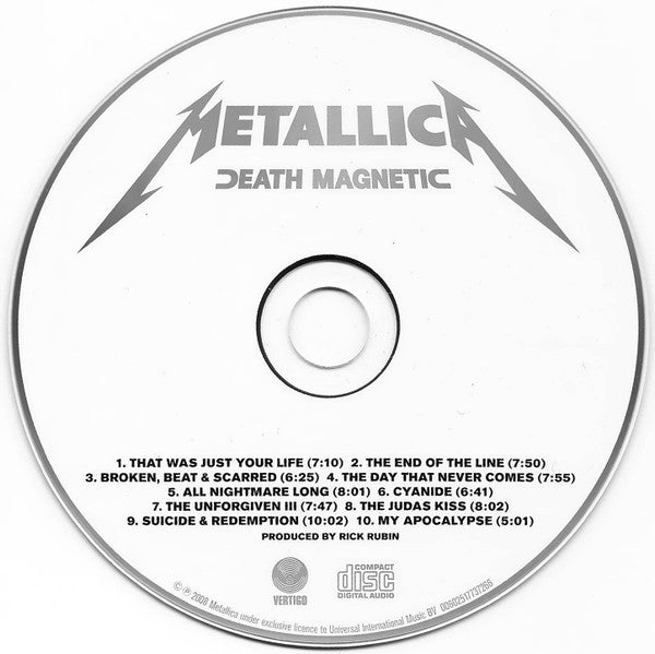 Metallica : Death Magnetic (CD, Album, Sup)