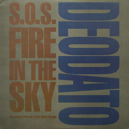 Eumir Deodato : S.O.S. Fire In The Sky (12", Maxi, All)