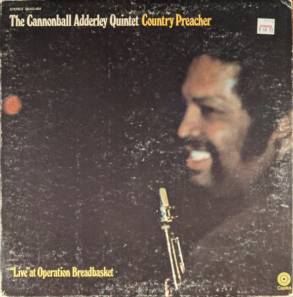 The Cannonball Adderley Quintet : Country Preacher (LP, Album)