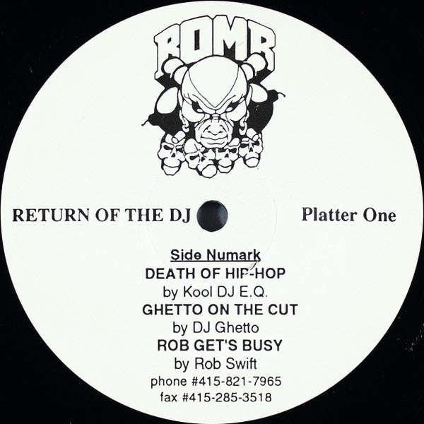 Various : Return Of The D.J. Vol. I (2xLP, Comp, RE)