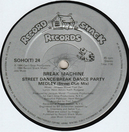 Break Machine : Are You Ready (Special Re-mixed Version) (12")