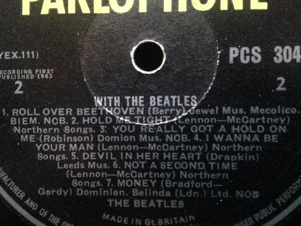 The Beatles : With The Beatles (LP, Album)