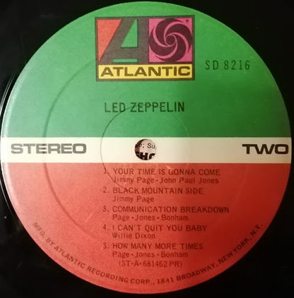 Led Zeppelin : Led Zeppelin (LP, Album, Pre)