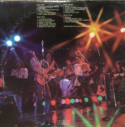 Pure Prairie League : Live!: Takin' The Stage (2xLP, Album)