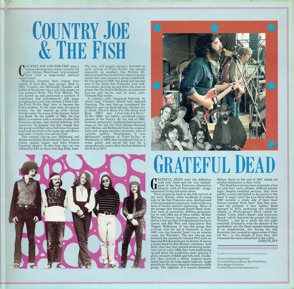 Blood, Sweat And Tears / The Band / Country Joe And The Fish / The Grateful Dead : The History Of Rock (Volume Twenty Three) (2xLP, Comp)