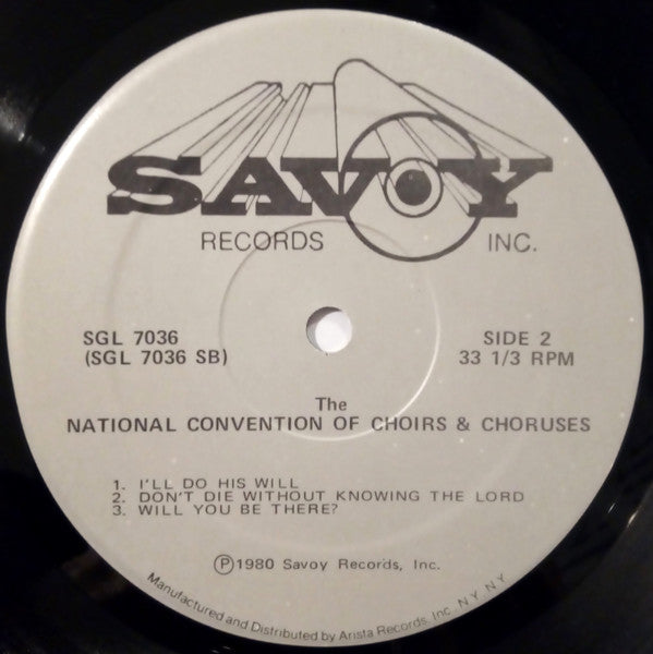 Mass Choir Of The National Convention Of Gospel Choirs & Choruses : Let Us Go Back To God (2xLP)