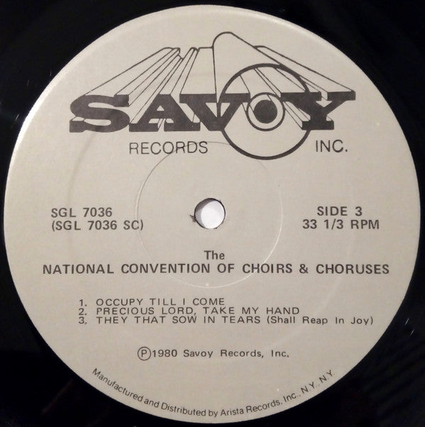 Mass Choir Of The National Convention Of Gospel Choirs & Choruses : Let Us Go Back To God (2xLP)