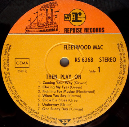 Fleetwood Mac : Then Play On (LP, Album, Gat)