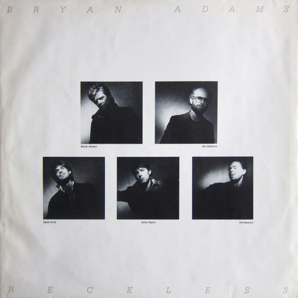 Bryan Adams : Reckless (LP, Album, Not)