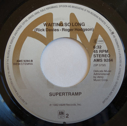 Supertramp : Don't Leave Me Now (7", Single)