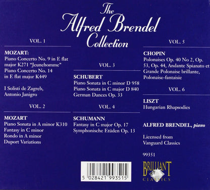 Alfred Brendel : The Alfred Brendel Collection  (6xCD, RE + Box, Comp)