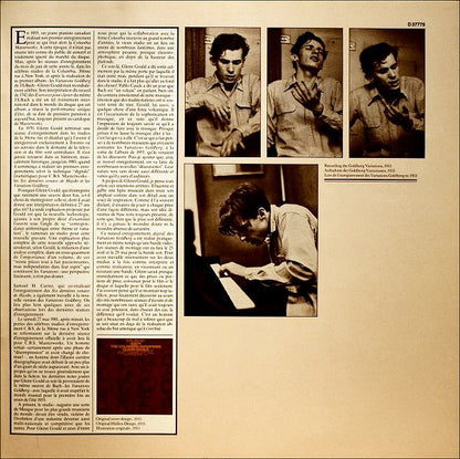 Johann Sebastian Bach - Glenn Gould : The Goldberg Variations (LP, Album, Gat)