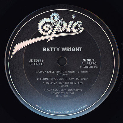 Betty Wright : Betty Wright (LP, Album)