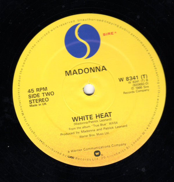 Madonna : Who's That Girl (Extended Version) (12", Single, Dam)