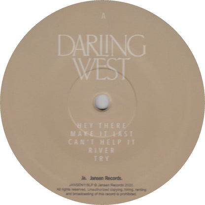 Darling West : We'll Never Know Unless We Try (LP, Album)