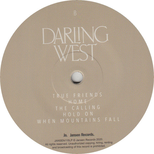 Darling West : We'll Never Know Unless We Try (LP, Album)