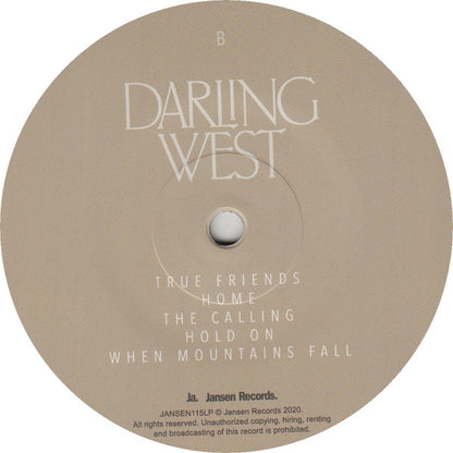 Darling West : We'll Never Know Unless We Try (LP, Album)