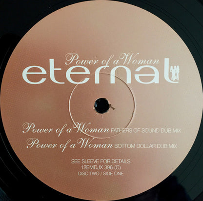 Eternal (2) : Power Of A Woman - The House Mixes (2x12", Promo)