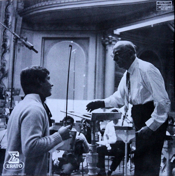 Édouard Lalo - Pierre Amoyal, Orchestre National De L'Opéra De Monte-Carlo, Paul Paray : Symphonie Espagnole Pour Violon Et Orchestre OP. 21- Rhapsodie Norvegienne (LP, RE, gat)