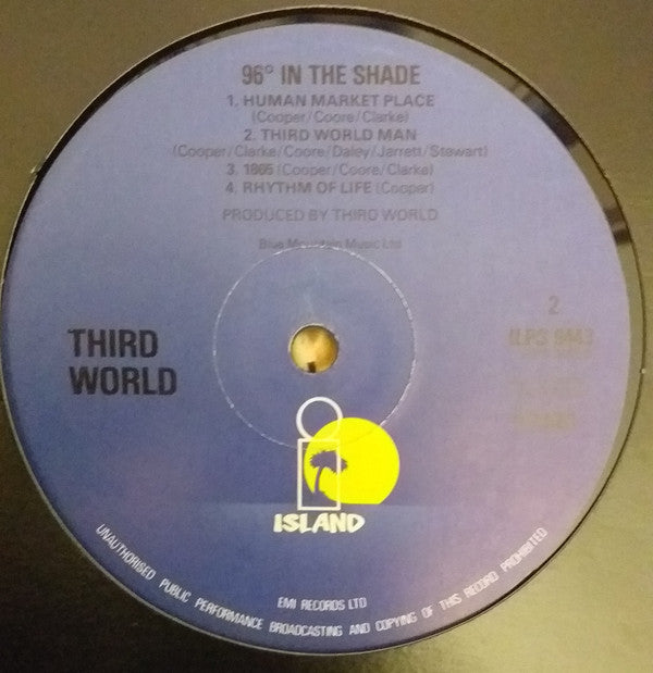 Third World : 96° In The Shade (LP, Album, RE)
