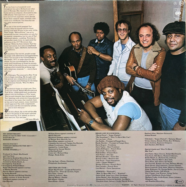 Thijs van Leer : Nice To Have Met You (LP, Album)