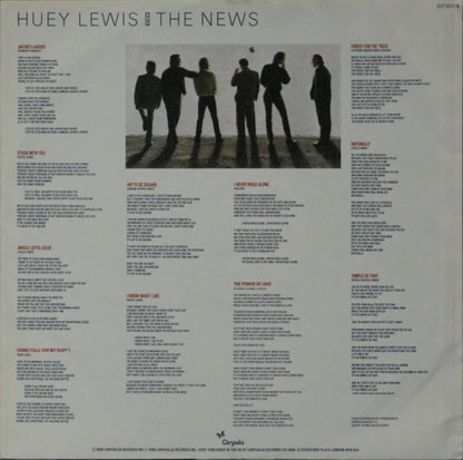 Huey Lewis & The News : Fore! (LP, Album, Bla)