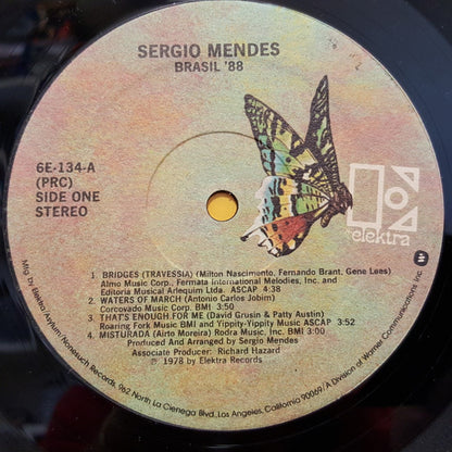 Sergio Mendes & Brasil '88 : Brasil '88 (LP, Album, PRC)