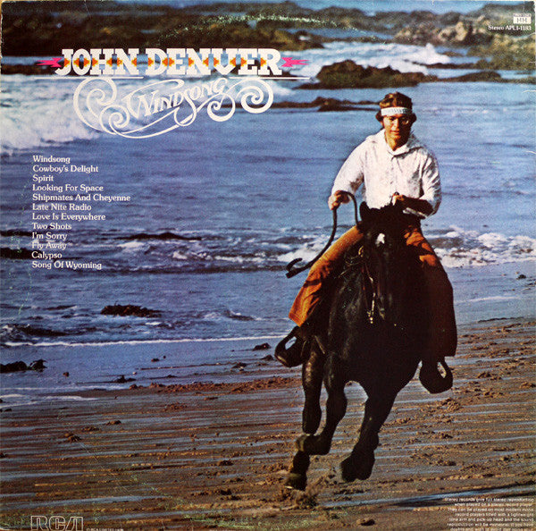 John Denver : Windsong (LP, Album, Gat)