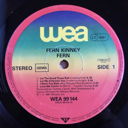 Fern Kinney : Fern (LP, Album)